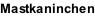Mastkaninchen
