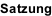 Satzung